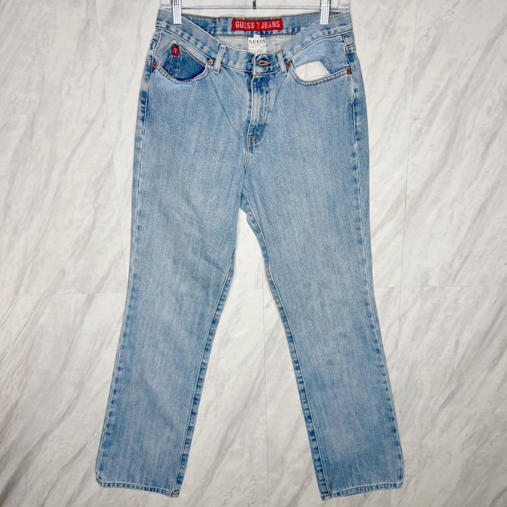 VTG Guess Denim Jeans with Red Label 31